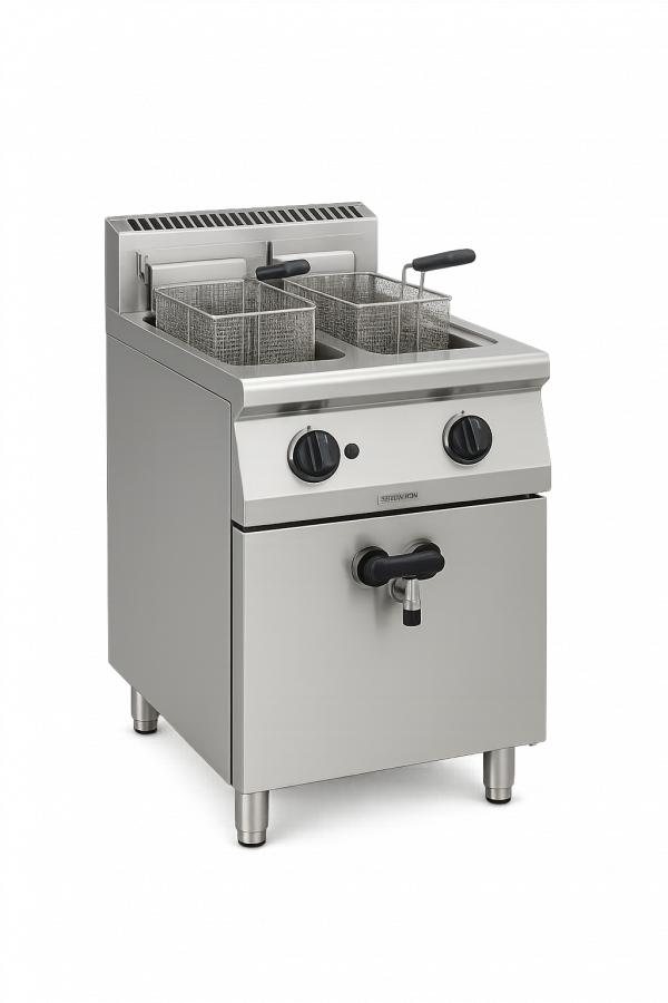 Freidora a gas doble GF922 Cuba monobloque